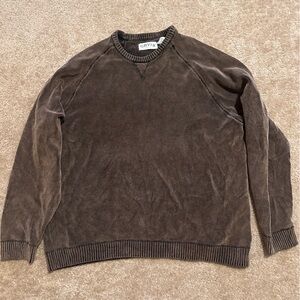 Baggy Orvis Brown Sweater